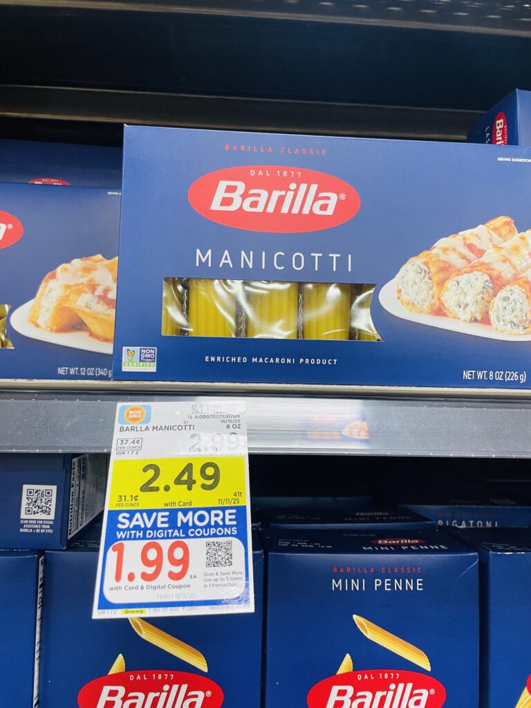 barilla pasta kroger shelf image (1)