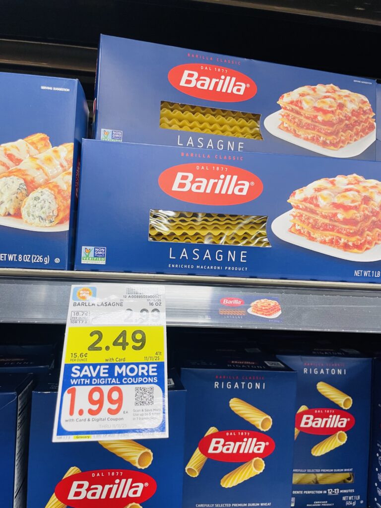 barilla pasta kroger shelf image (1)