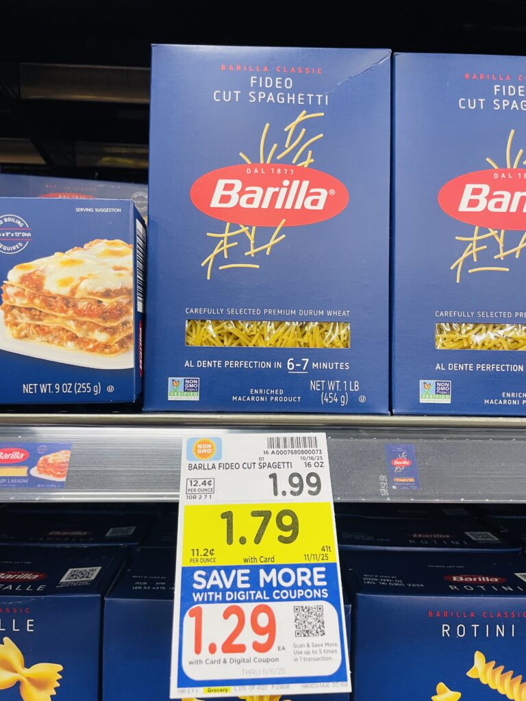barilla pasta kroger shelf image (1)
