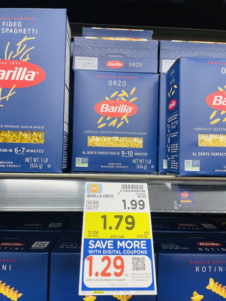barilla pasta kroger shelf image (1)