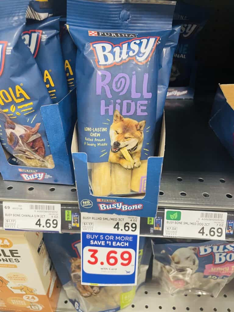 busy dog treats kroger shelf image (1)