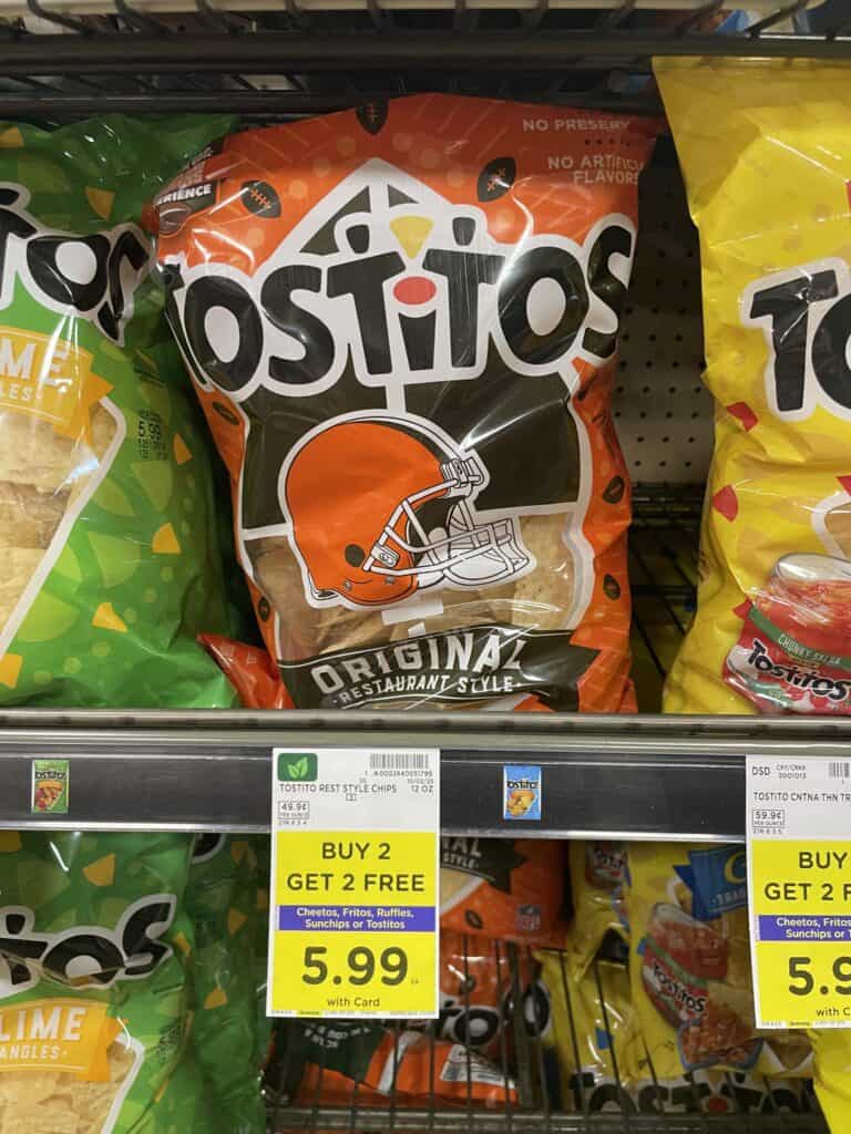 cheetos, ruffles and tostitos kroger shelf image (1)