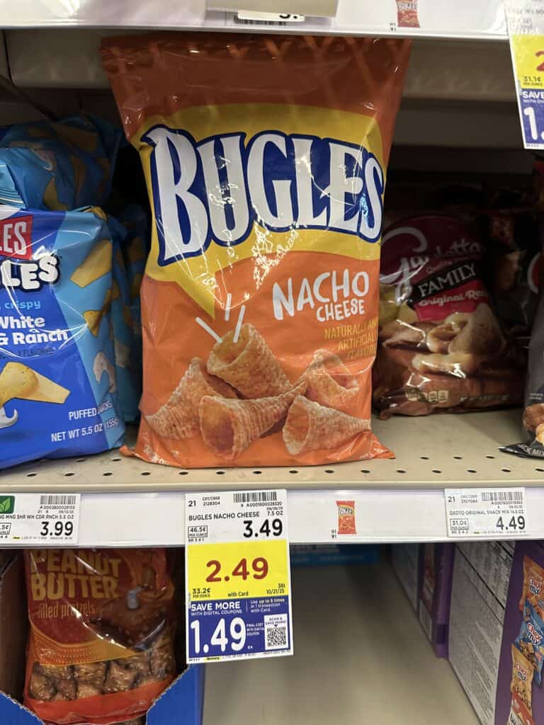 chex mix, gardettos and bugles kroger shelf image (1)
