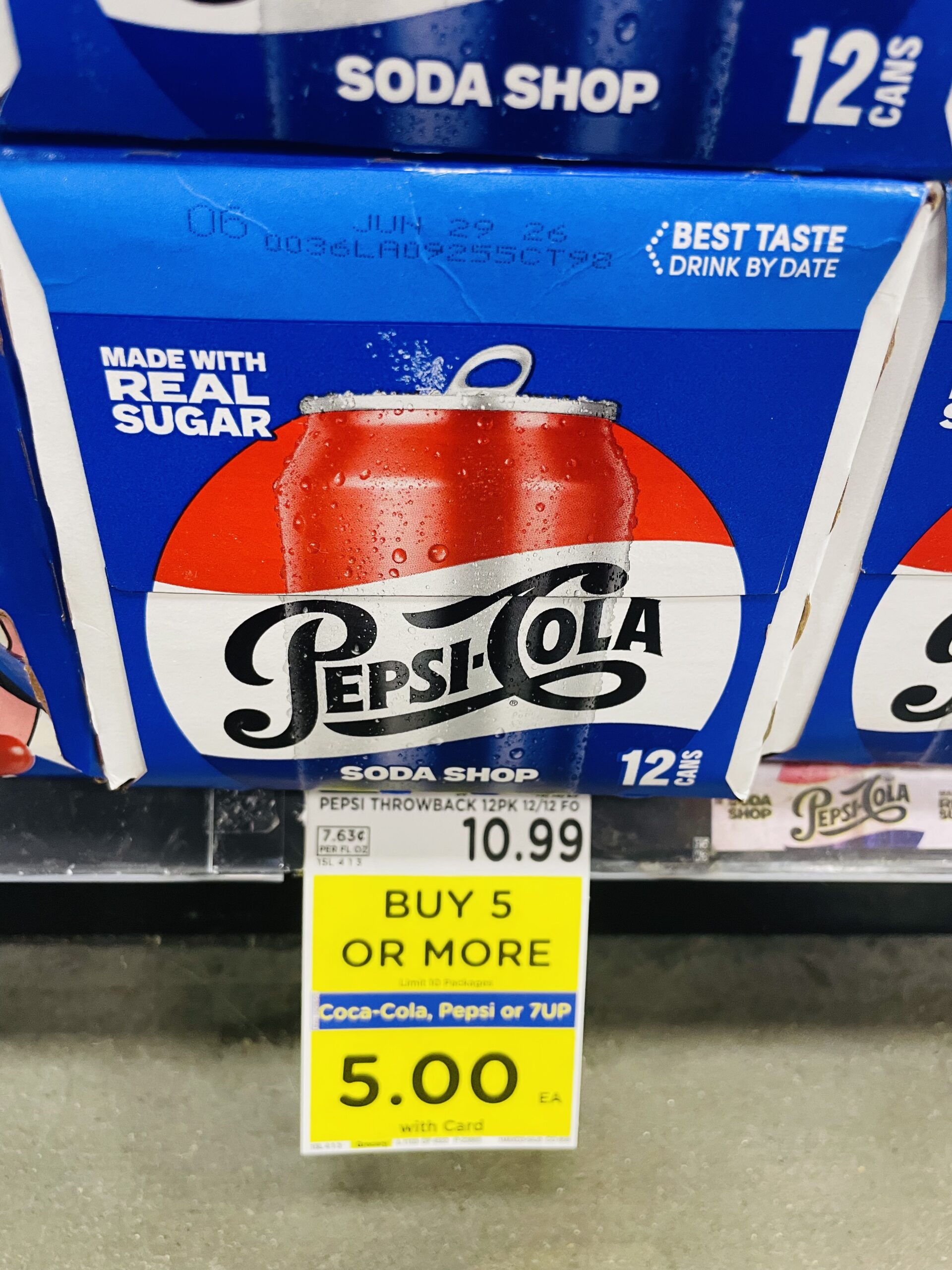 coca cola buy 5 kroger shelf image (1)