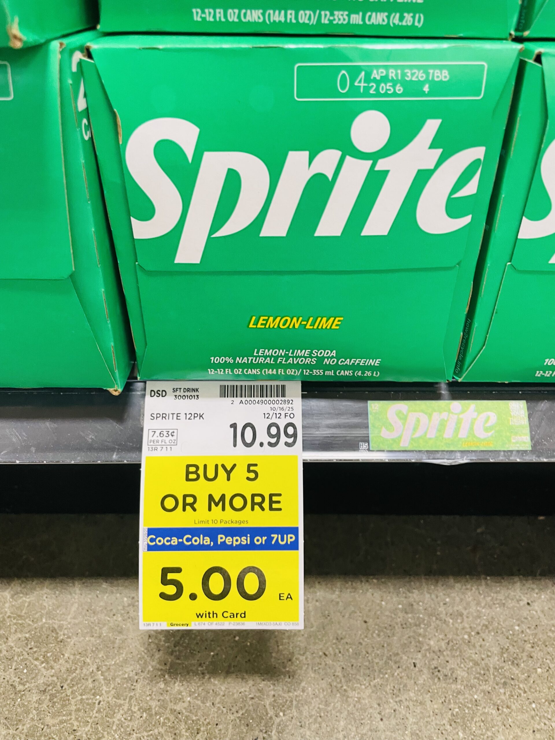 coca cola buy 5 kroger shelf image (1)