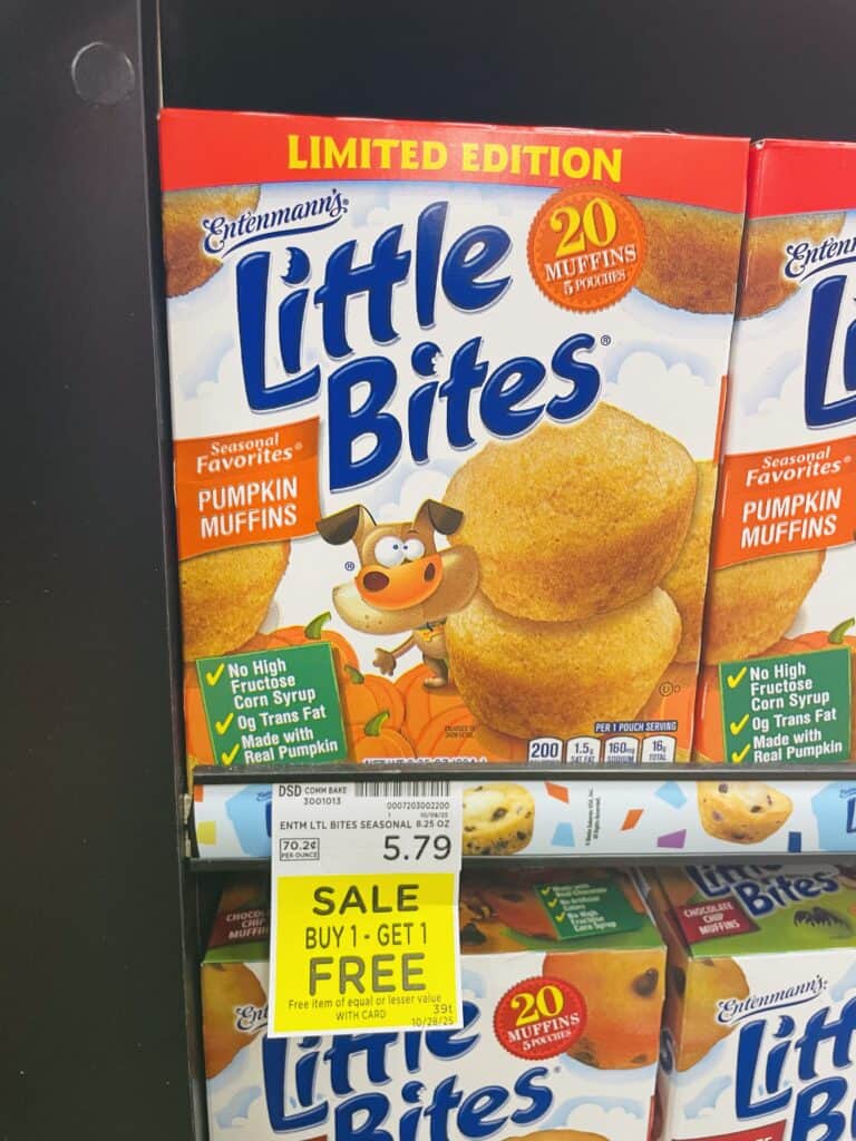 entenmann's little bites kroger shelf image (1)