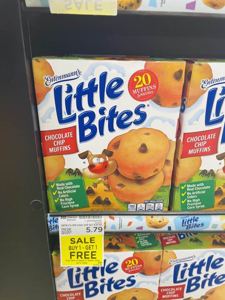 entenmann's little bites kroger shelf image (1)