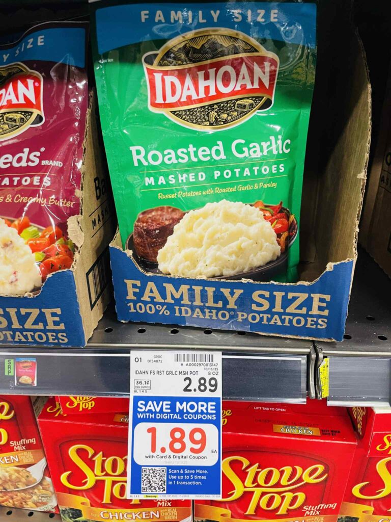 Idahoan potatoes kroger shelf image