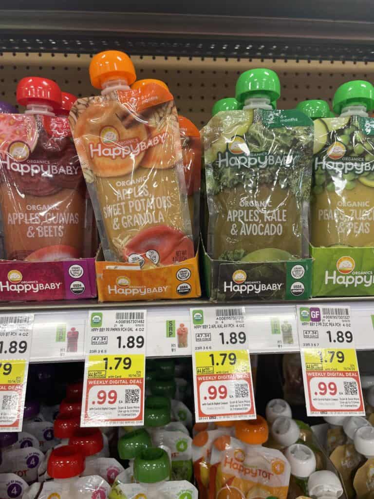 happy baby or tot pouches kroger shelf image (1)