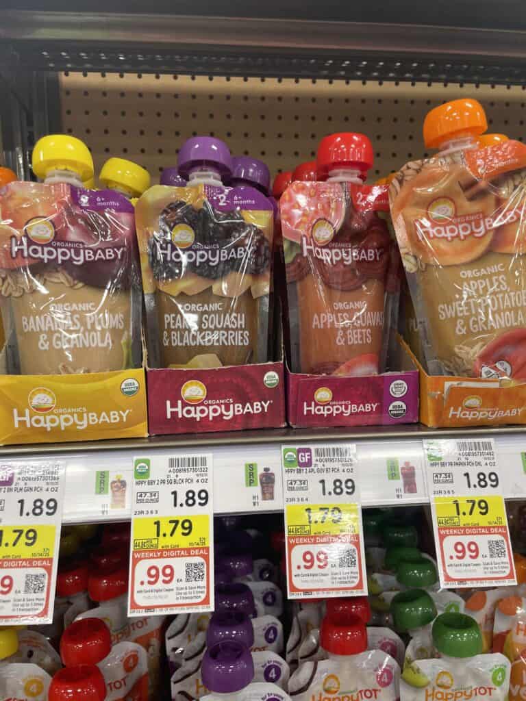 happy baby or tot pouches kroger shelf image (1)