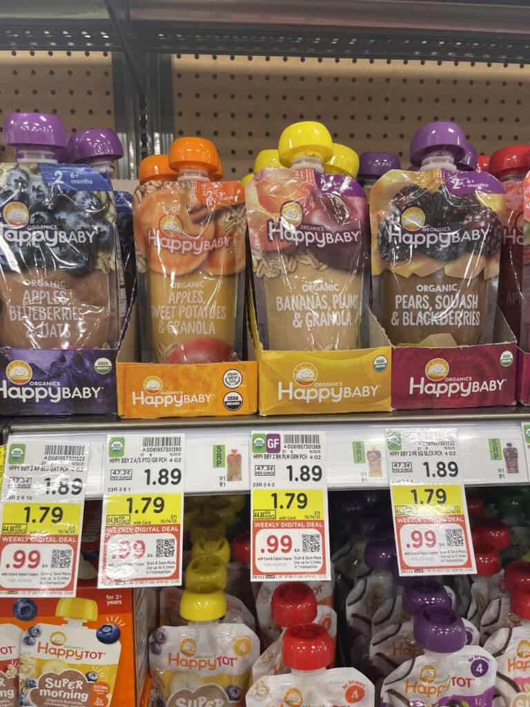 happy baby or tot pouches kroger shelf image (1)