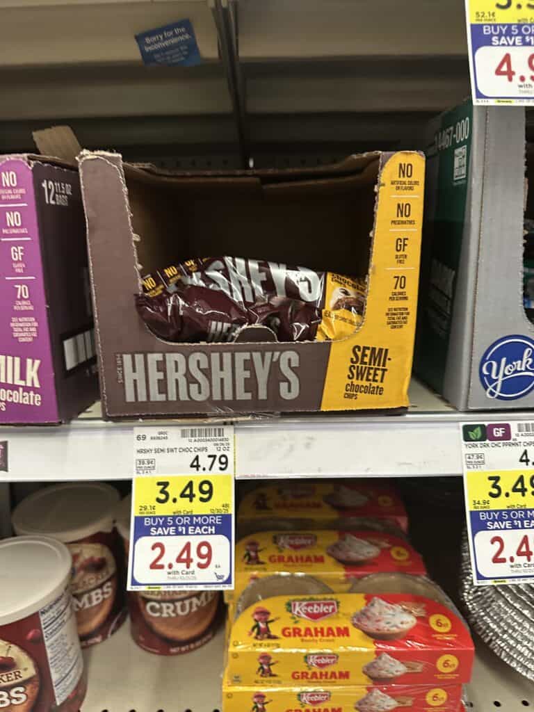 hershey's morsels kroger shelf image (1)