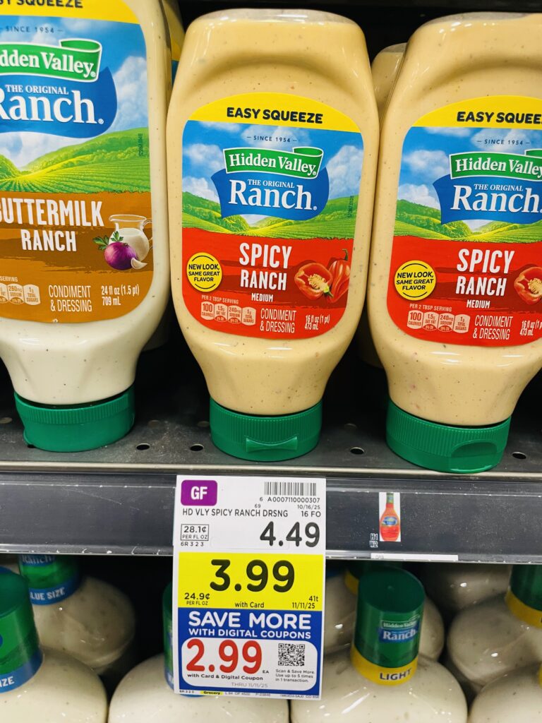 hidden valley ranch kroger shelf image (1)