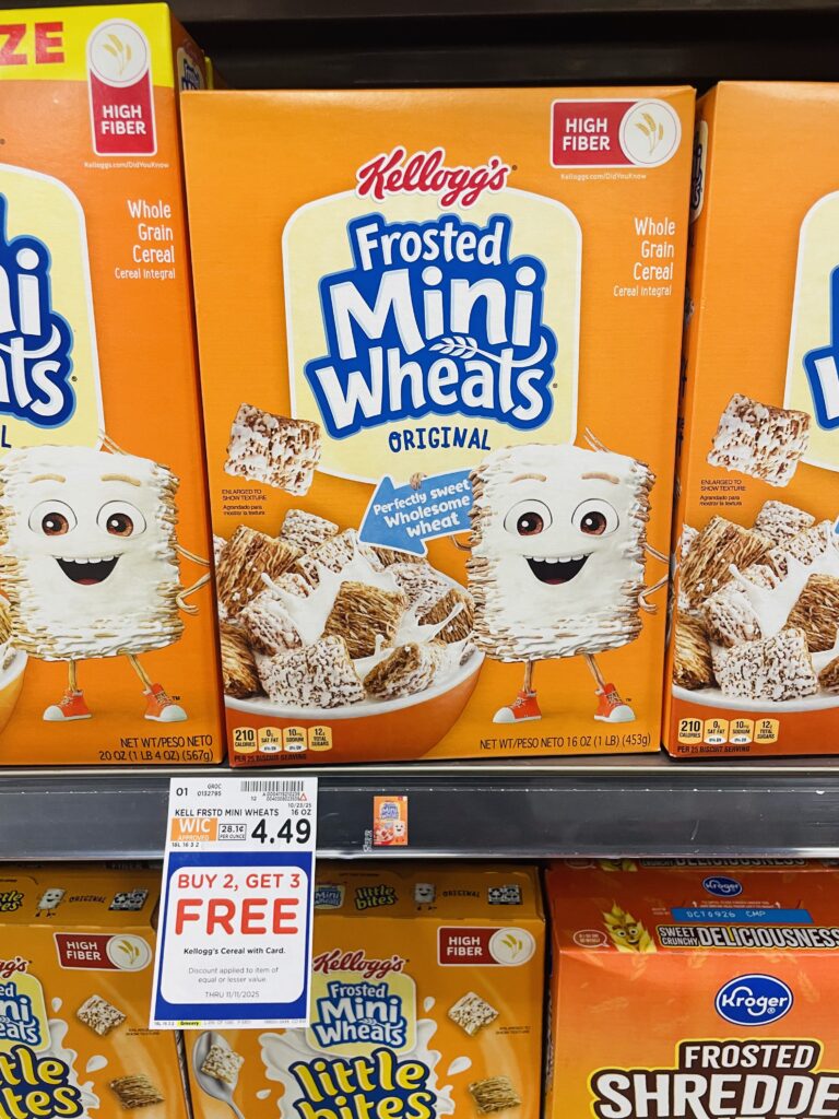 kellogg's cereal kroger shelf image (1)