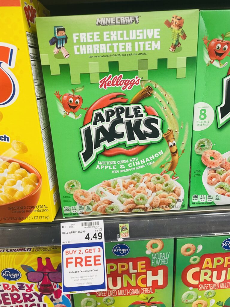 kellogg's cereal kroger shelf image (1)