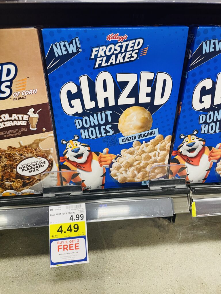 kellogg's cereal kroger shelf image (1)
