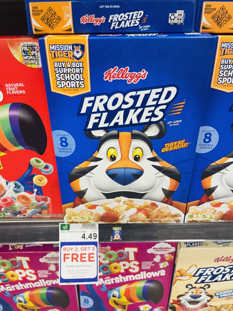 kellogg's cereal kroger shelf image (1)