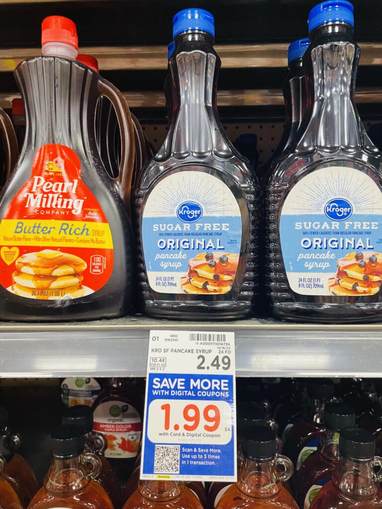kroger pancake mix shelf image (1)