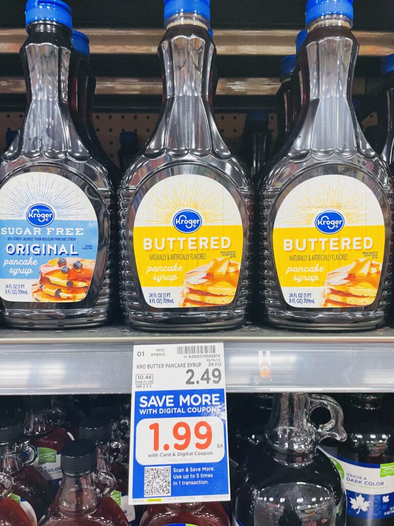 kroger pancake mix shelf image (1)