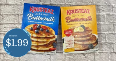 krusteaz buttermilk pancake mixes kroger krazy