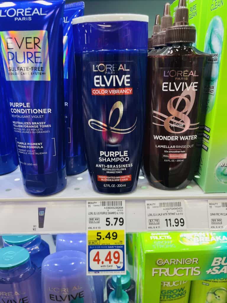l'oreal elvive kroger shelf image (1)