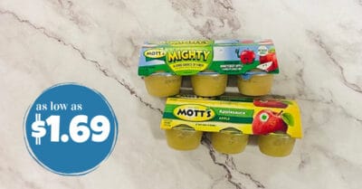 mott's applesauce (4) kroger krazy