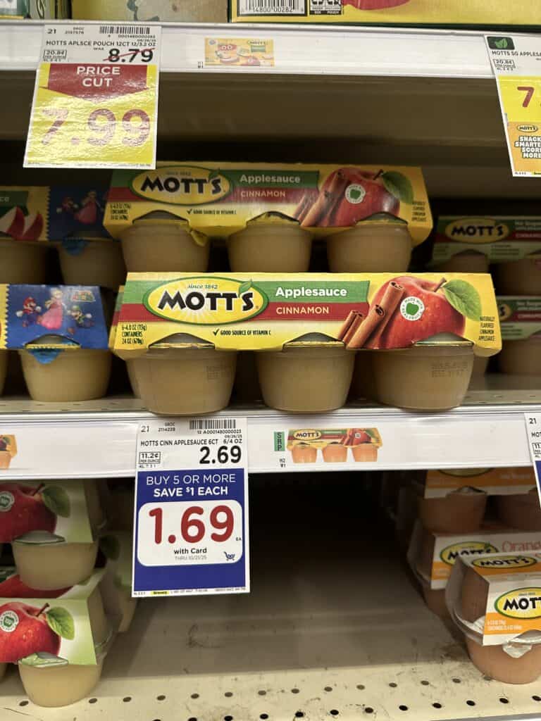 mott's applesauce kroger shelf image (1)