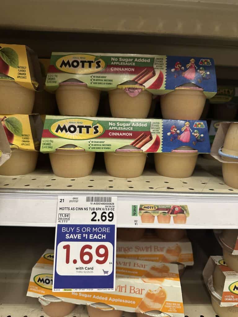mott's applesauce kroger shelf image (1)
