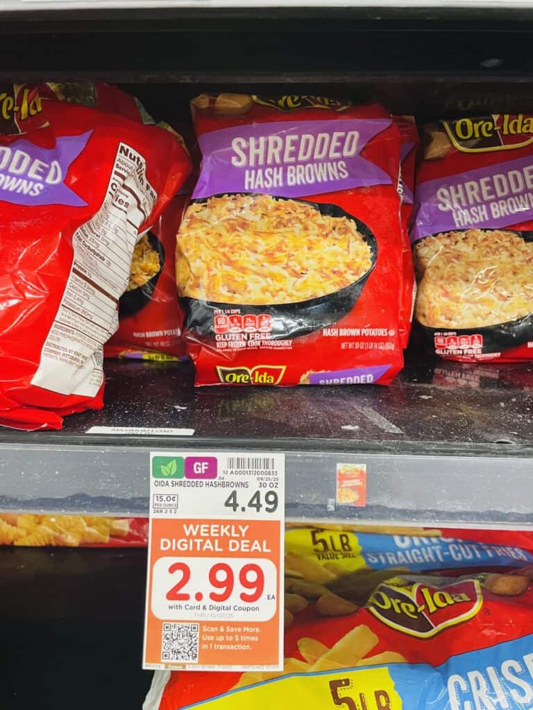 ore-ida potatoes kroger shelf image (1)
