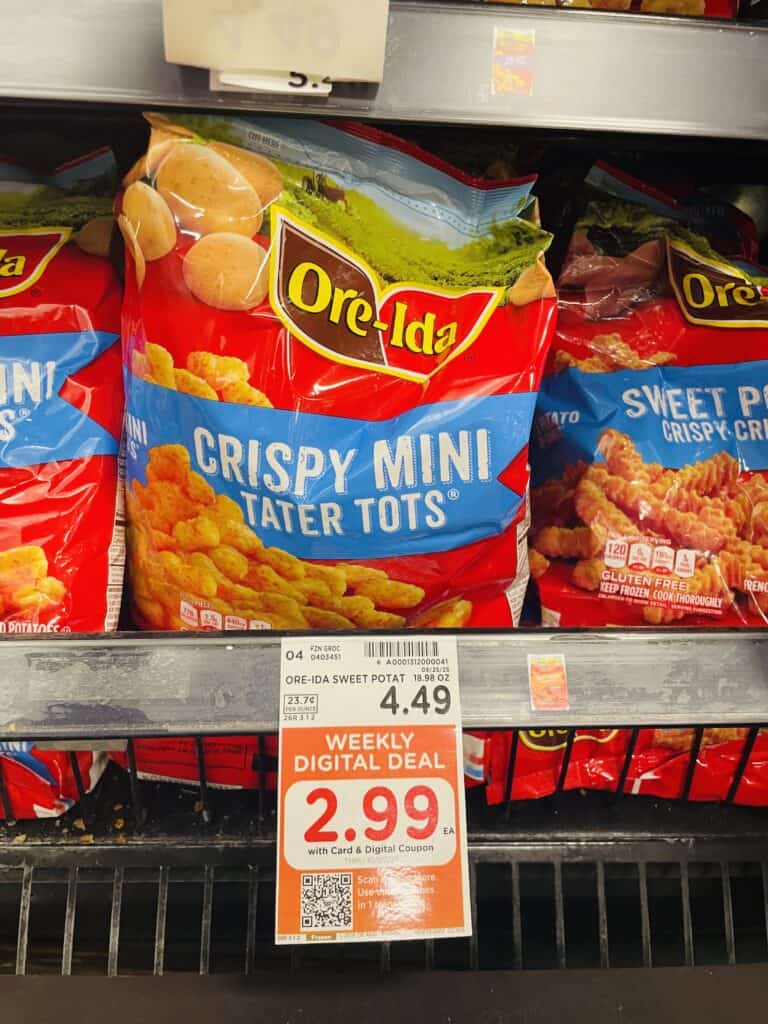 ore-ida potatoes kroger shelf image (1)