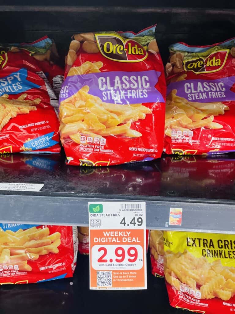 ore-ida potatoes kroger shelf image (1)