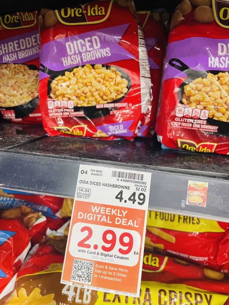 ore-ida potatoes kroger shelf image (1)