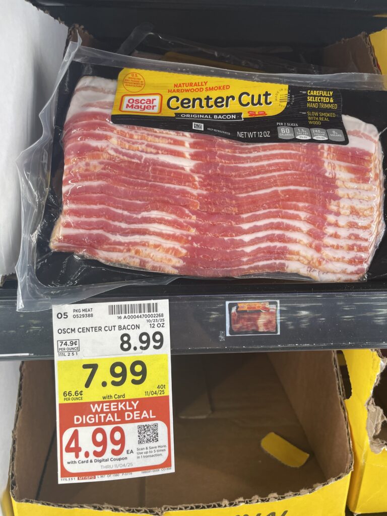 oscar mayer bacon kroger shelf image (1)