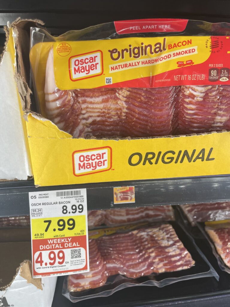 oscar mayer bacon kroger shelf image (1)