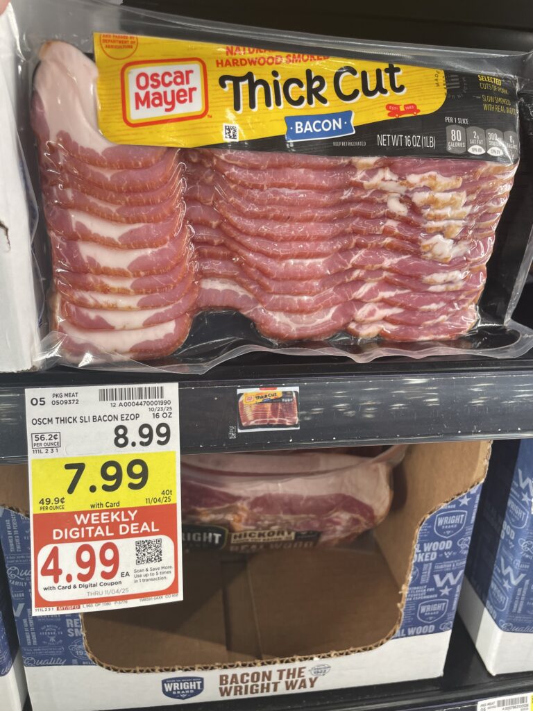 oscar mayer bacon kroger shelf image (1)