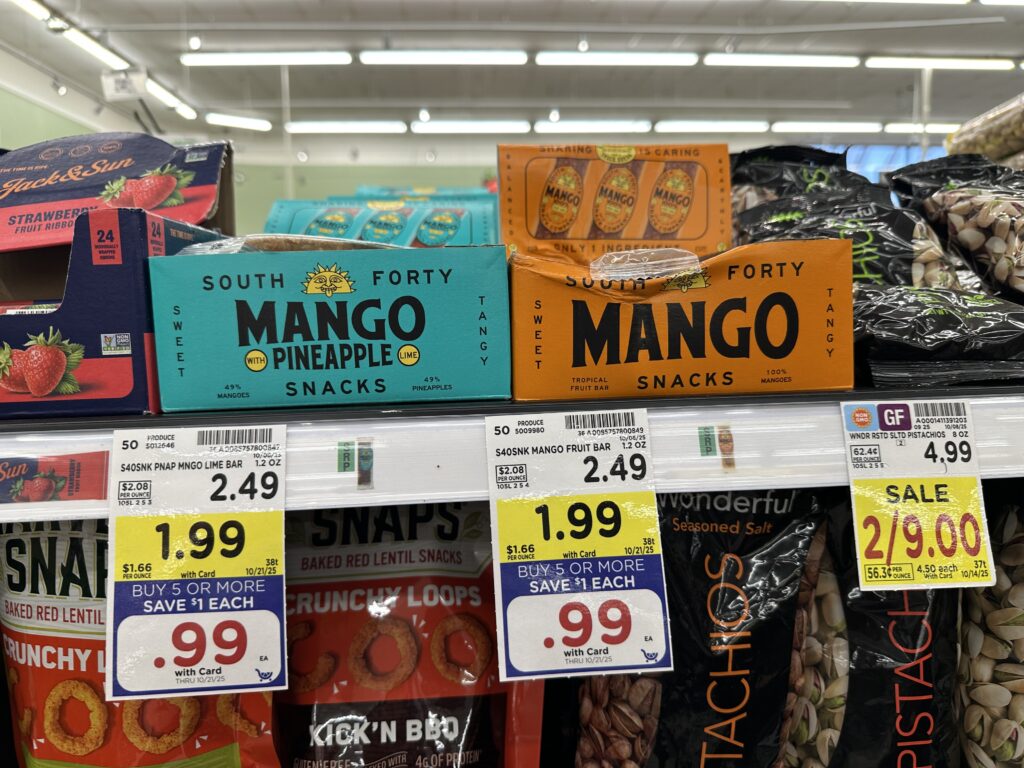 south forty bars kroger shelf image