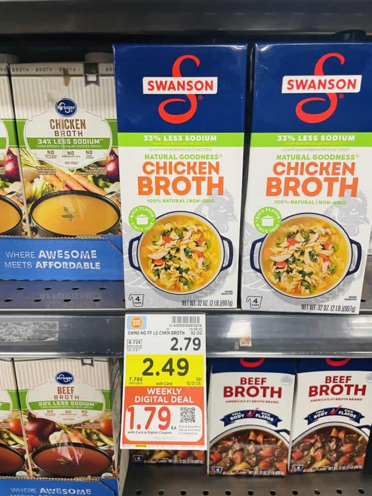 swanson broth kroger shelf image (1)