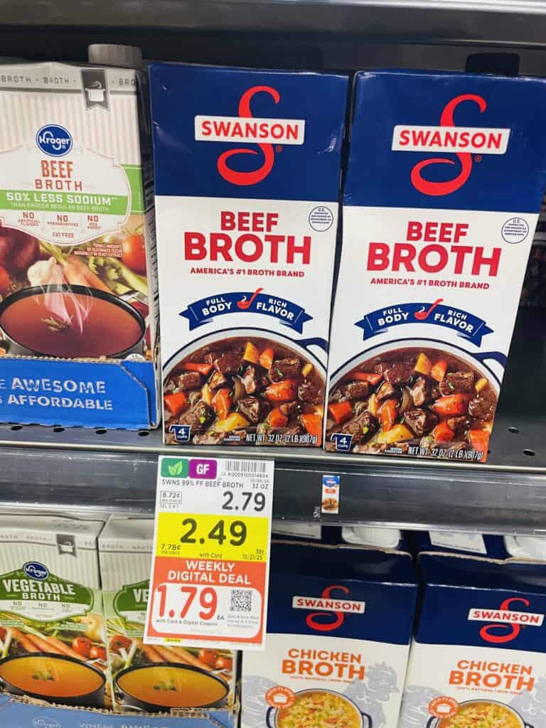 swanson broth kroger shelf image (1)