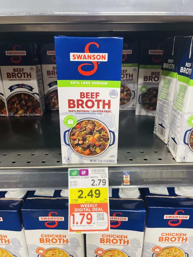 swanson broth kroger shelf image (1)