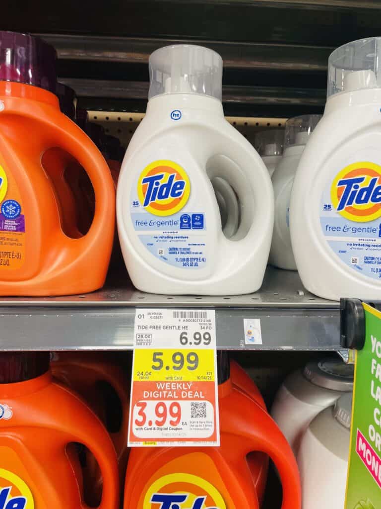 tide and gain kroger shelf image (1)