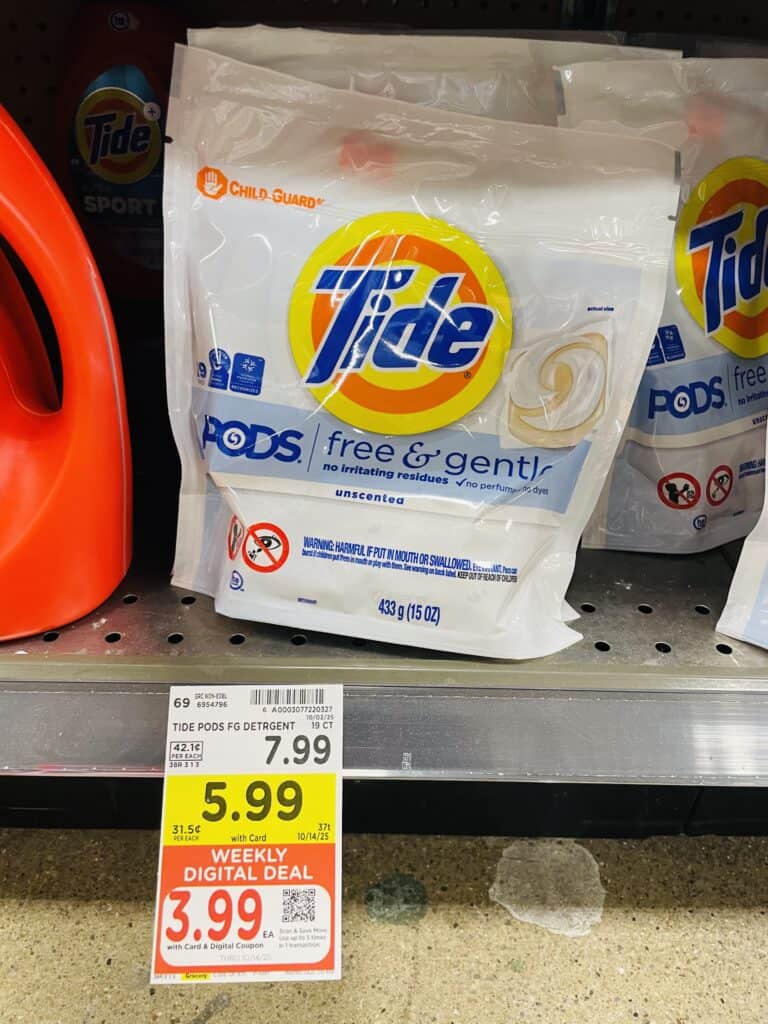 tide and gain kroger shelf image (1)