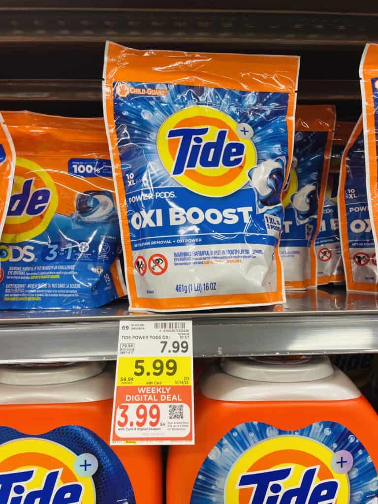 tide and gain kroger shelf image (1)