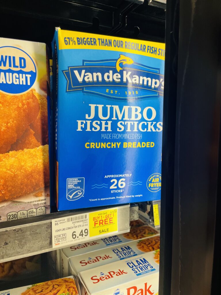 van de kamp seafood kroger shelf image (1)