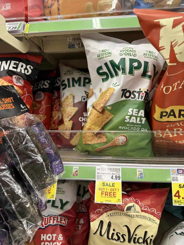 Lay's Simply Kroger Shelf Image