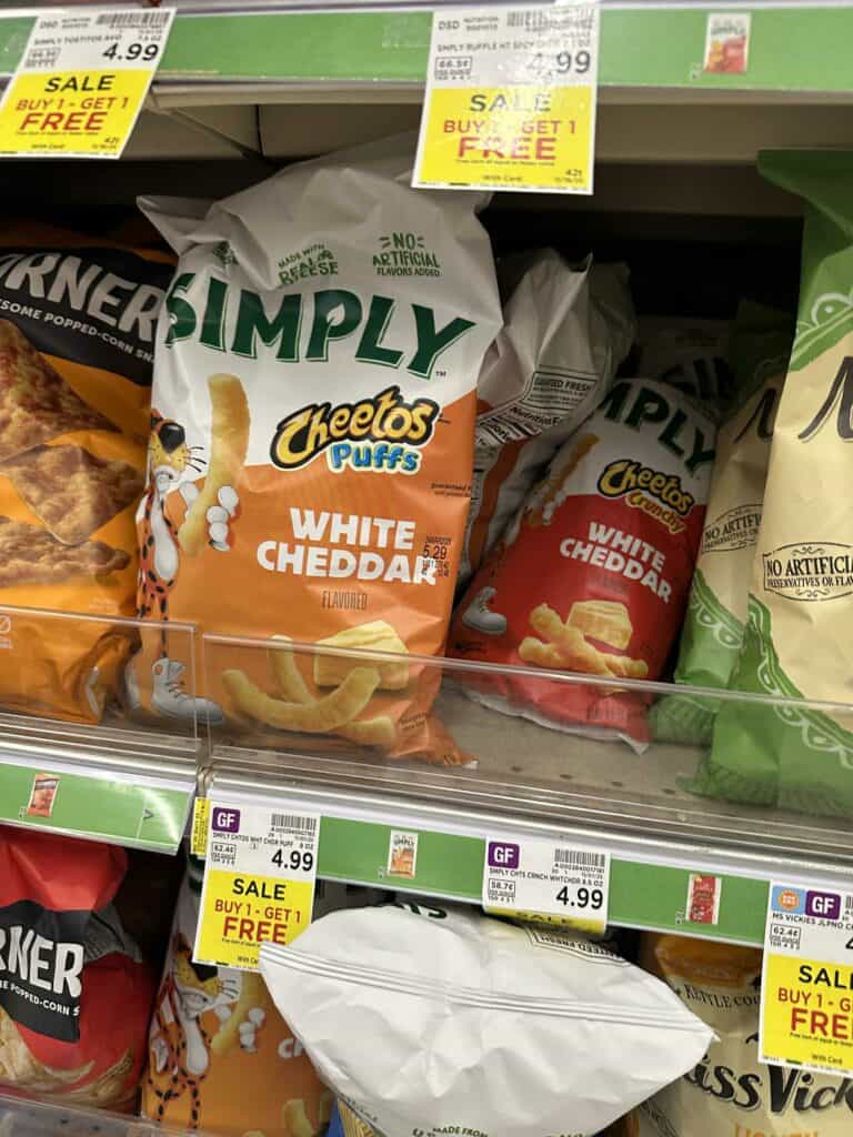 Lay's Simply Kroger Shelf Image