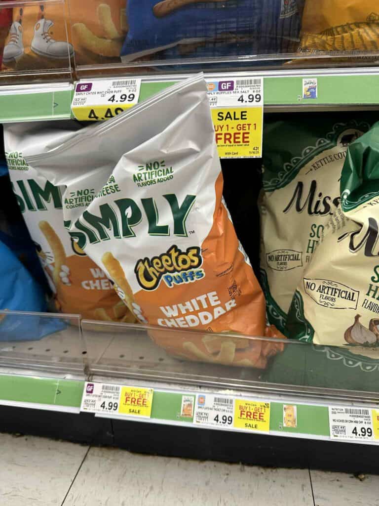 Lay's Simply Kroger Shelf Image