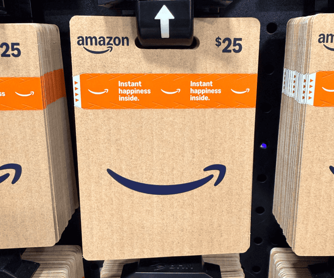 Amazon Gift Cards Kroger Shelf Image