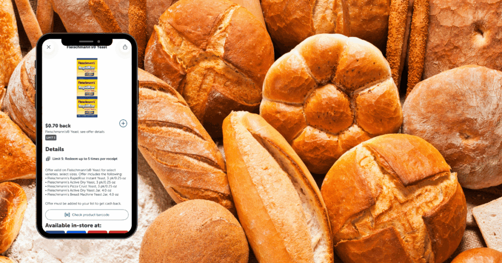 Fleischmann's Yeast Kroger Ibotta Rebate