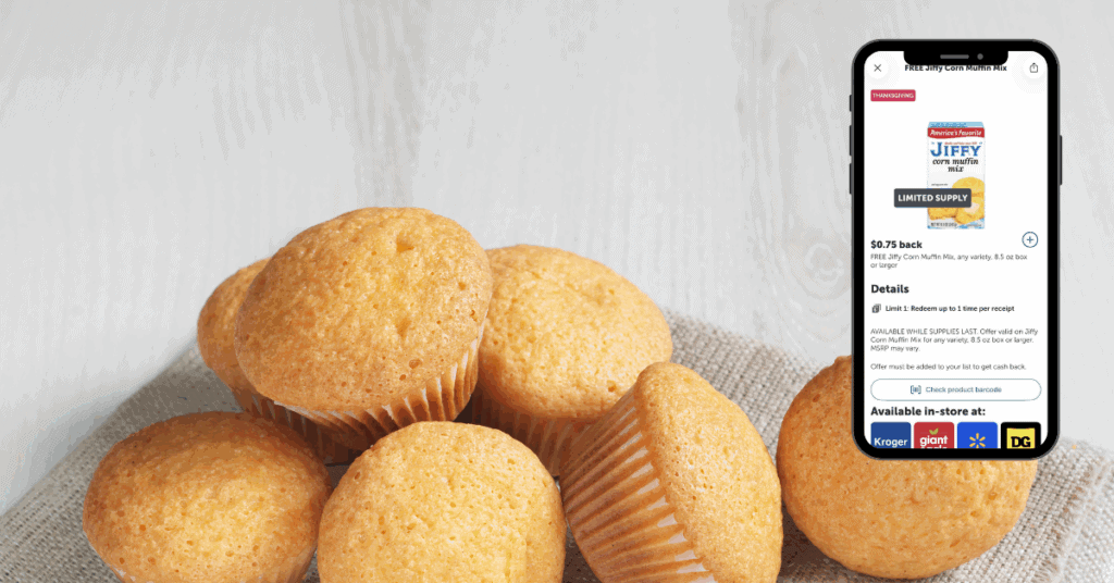 Jiffy Corn Muffin Mix Kroger Ibotta Rebate