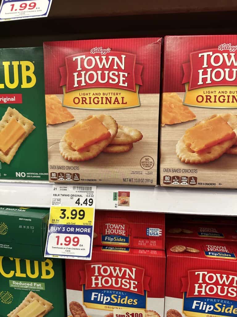 Keebler Crackers Kroger Shelf Image